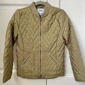 Old Navy XS Olive Green Quilted Puffer Jacket, NWOT